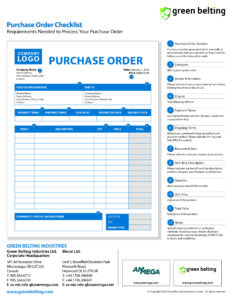 purchase order checklist